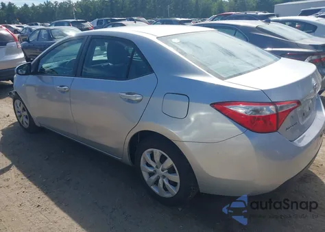 2016 Toyota Corolla Le from USA, damaged, VIN 2T1BURHE6GC488288